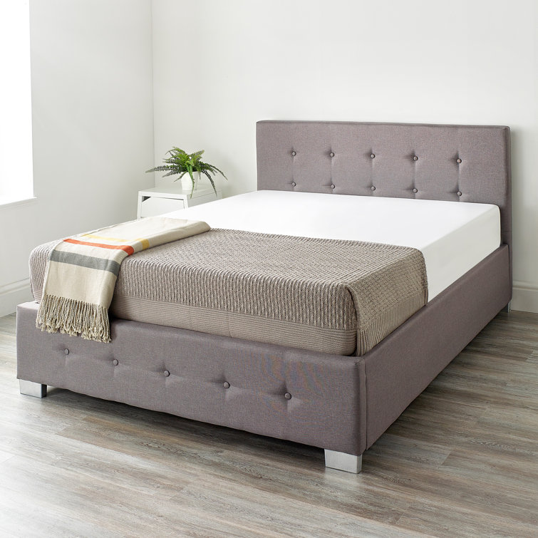 Zipcode Design Caddo Fabric Upholstered Ottoman Bed Frame & Reviews
